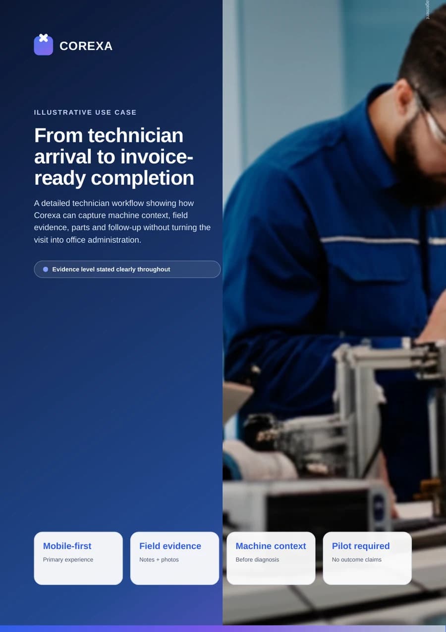 Cover of From technician arrival to invoice-ready completion