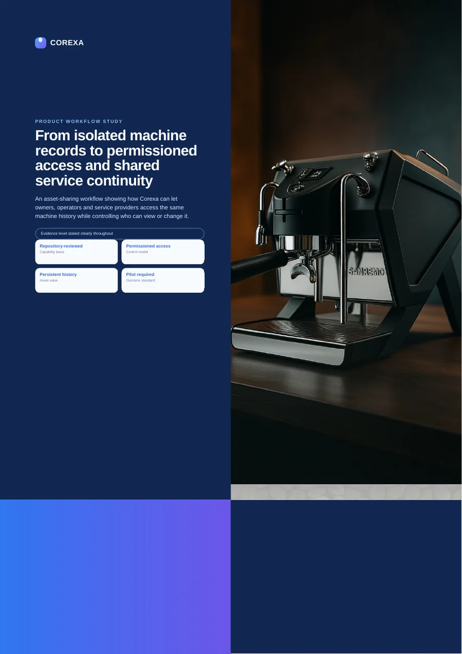 Cover of From isolated machine records to permissioned access and shared service continuity